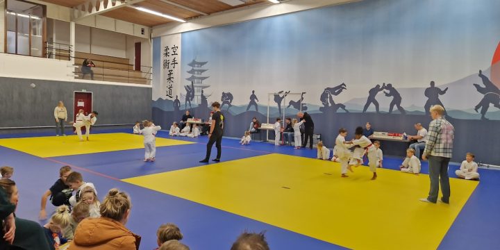 Jeugd judoka’s in actie tijdens tweede Puntencompetitie