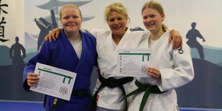 Succesvolle examens Jiu Jitsu