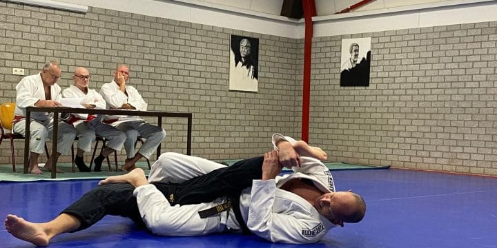 Michel Kuenen behaalt 5de Dan Jiu Jitsu!