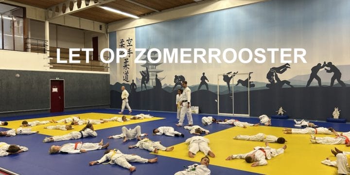 Let op: zomerrooster