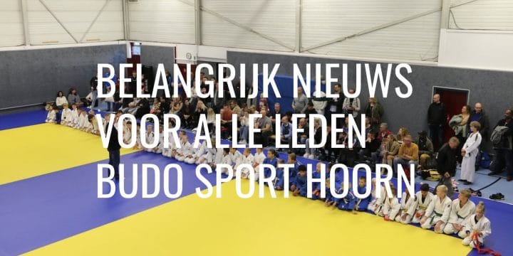 BELANGRIJK NIEUWS VOOR ALLE LEDEN