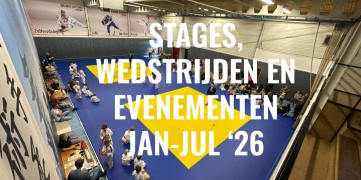 Aankondiging speciale evenementen bij BudoSport Hoorn