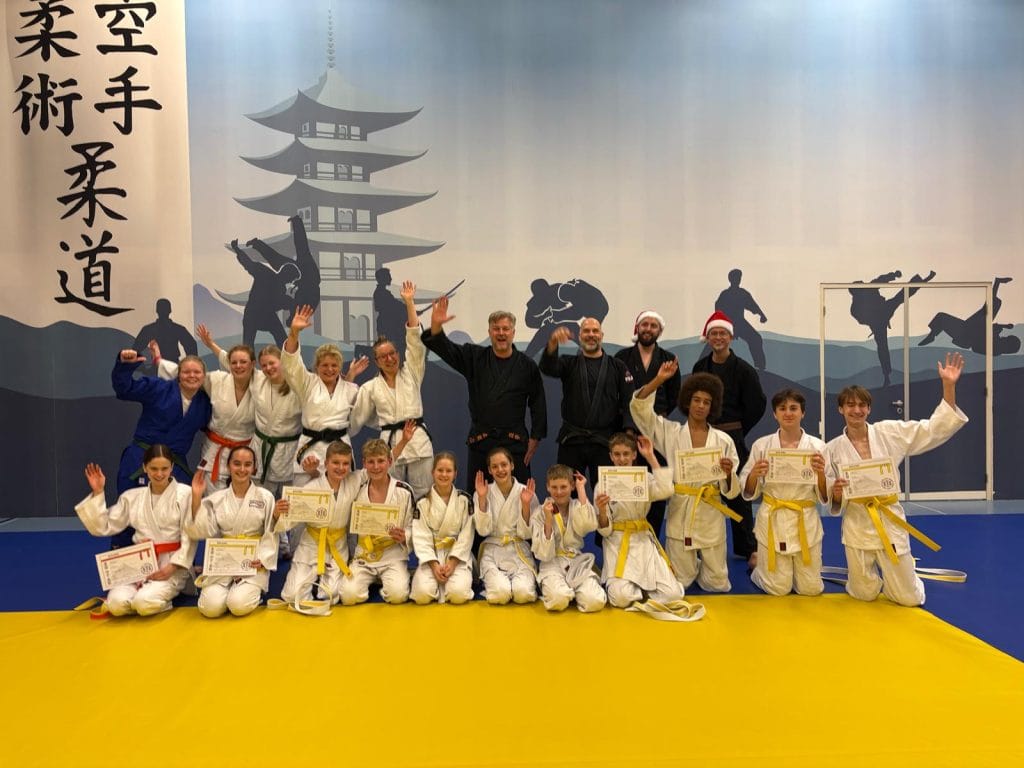 Mooie examens bij Jiu Jitsu!