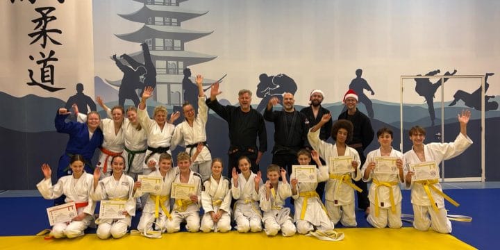 Mooie examens bij Jiu Jitsu!