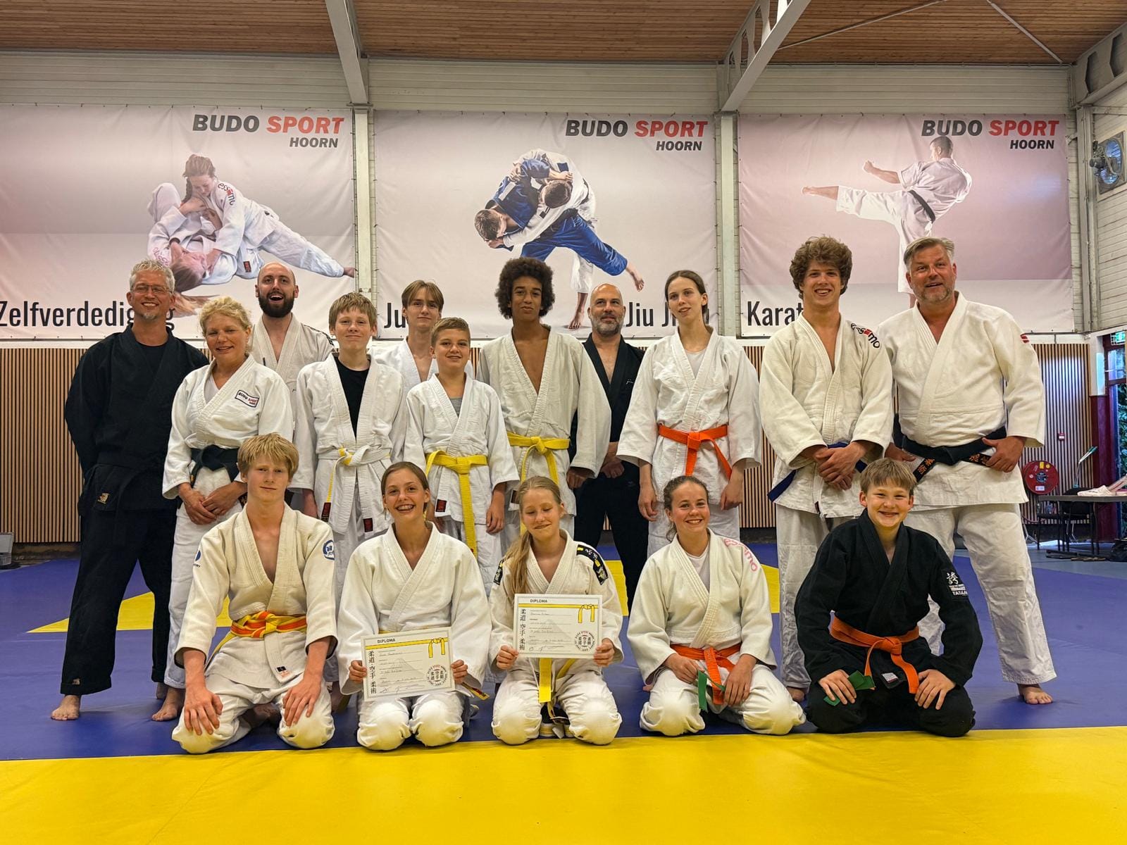 Resultaten Examens Jiu Jitsu